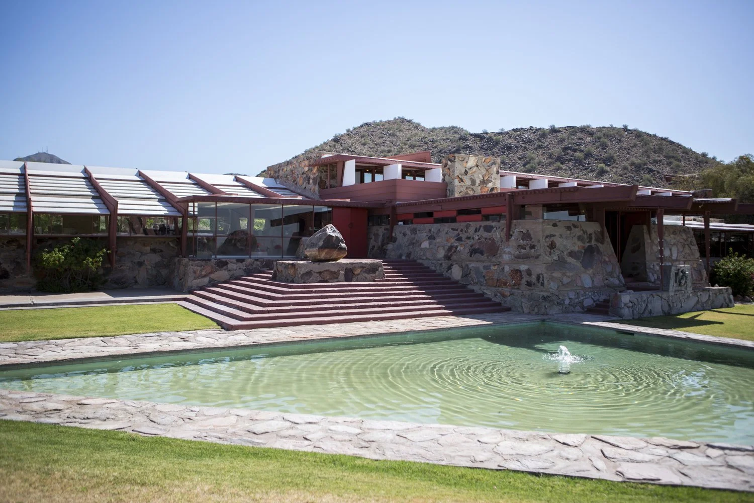 NJ IN LA | Inside Frank Lloyd Wright's Desert Masterpiece: A Tour